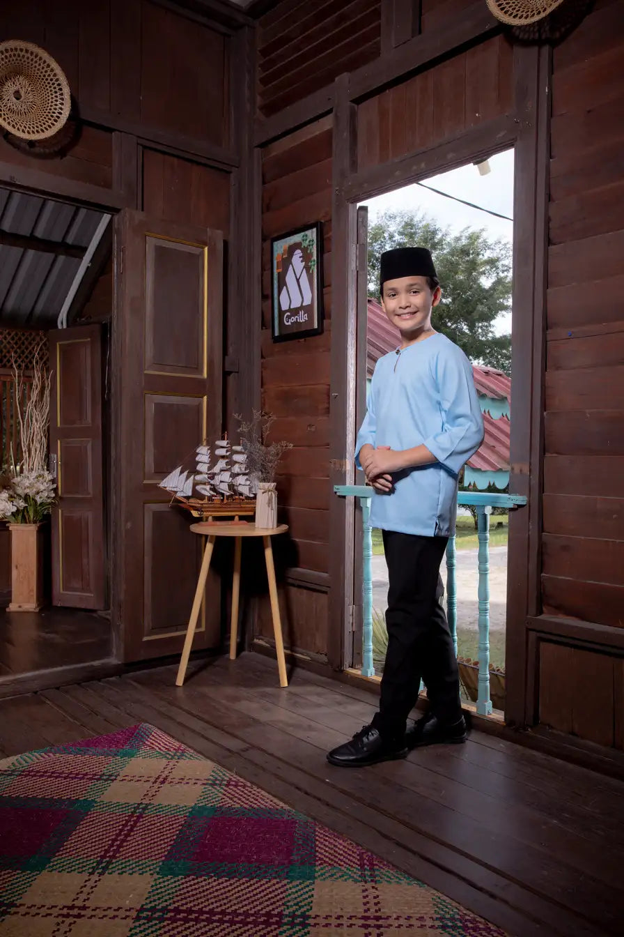 Kurta Gorilla - Kanak-kanak - Baby Blue