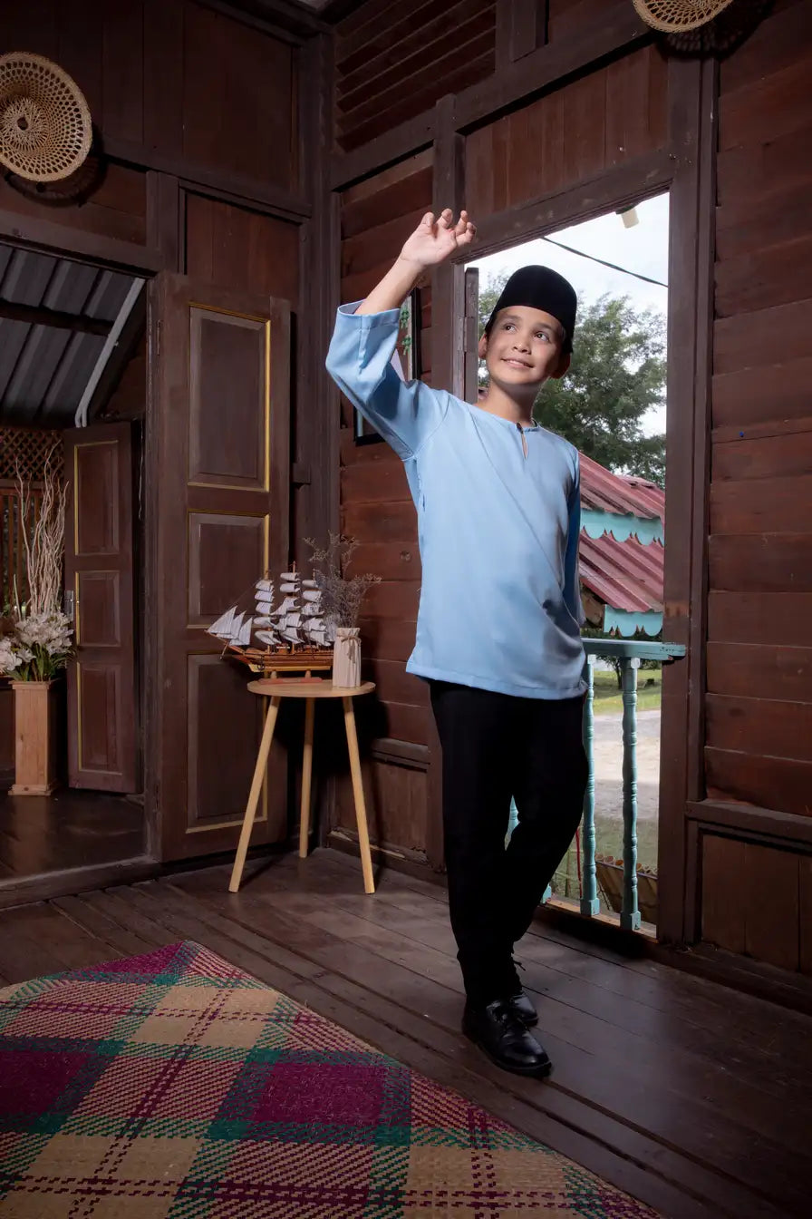 Kurta Gorilla - Kanak-kanak - Baby Blue