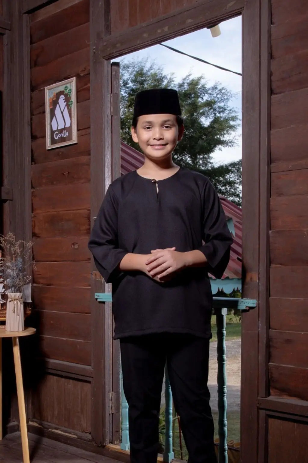 Kurta Gorilla - Kanak-kanak - Black