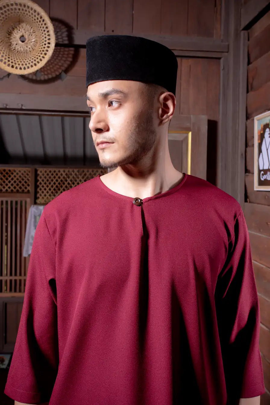 Kurta Gorilla - Dewasa - Burgundy