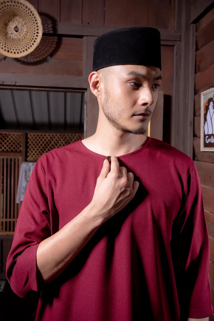 Kurta Gorilla - Dewasa - Burgundy