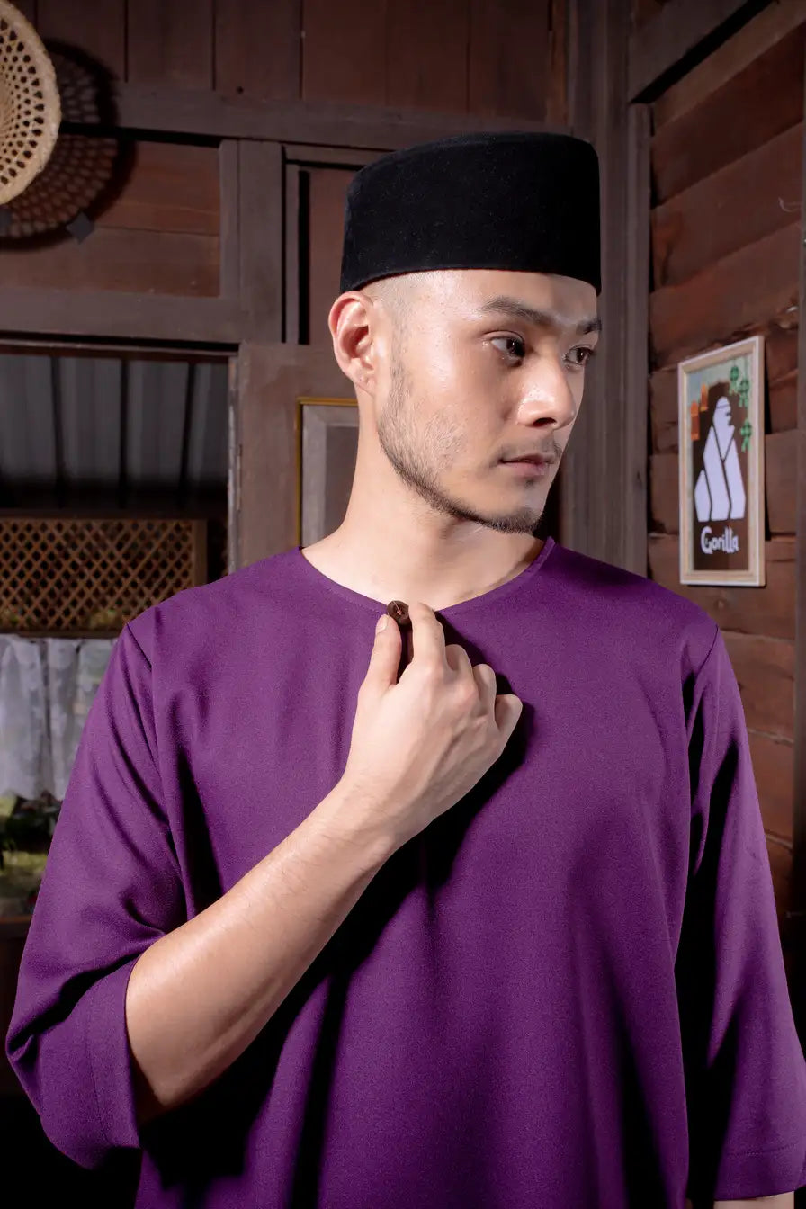 Kurta Gorilla - Dewasa - Dark Purple
