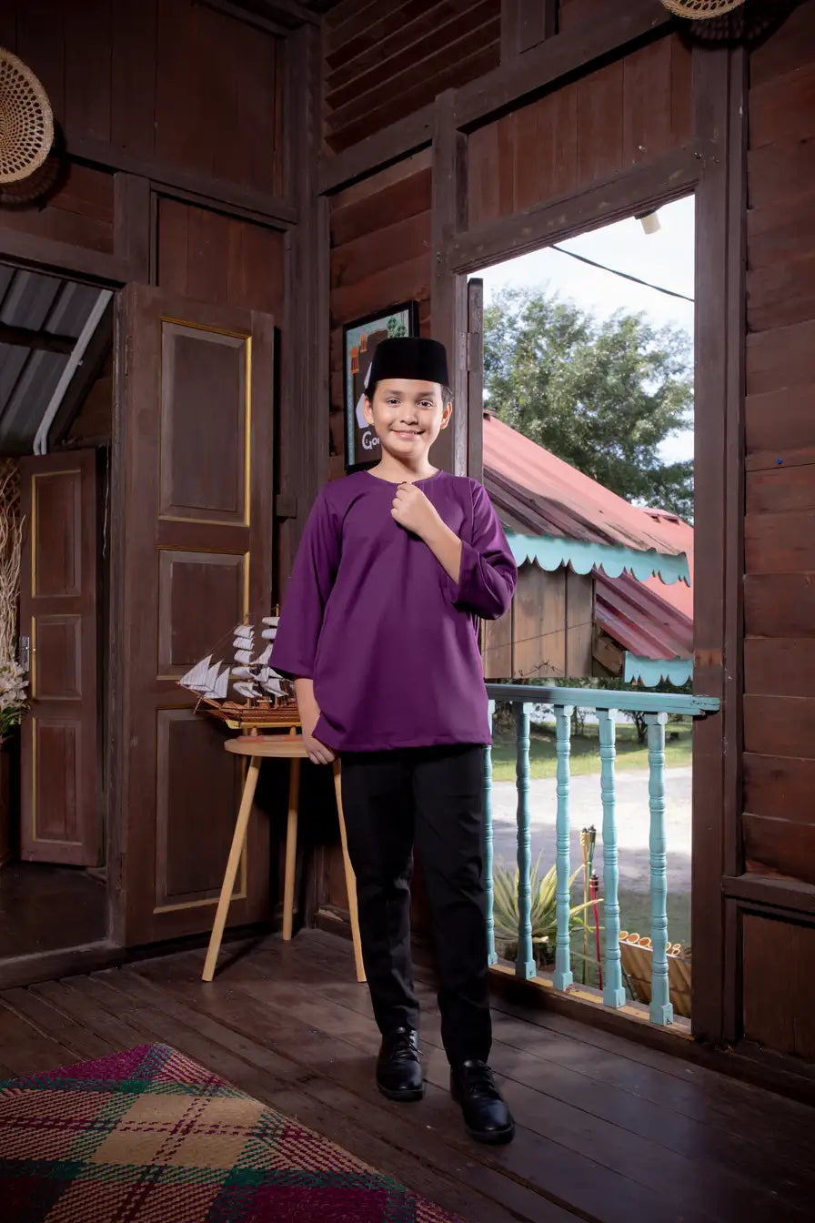 Kurta Gorilla - Kanak-kanak - Dark Purple