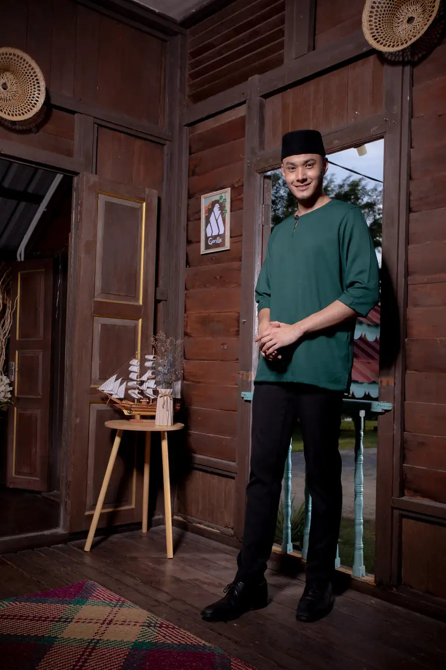 Kurta Gorilla - Dewasa - Emerald Green