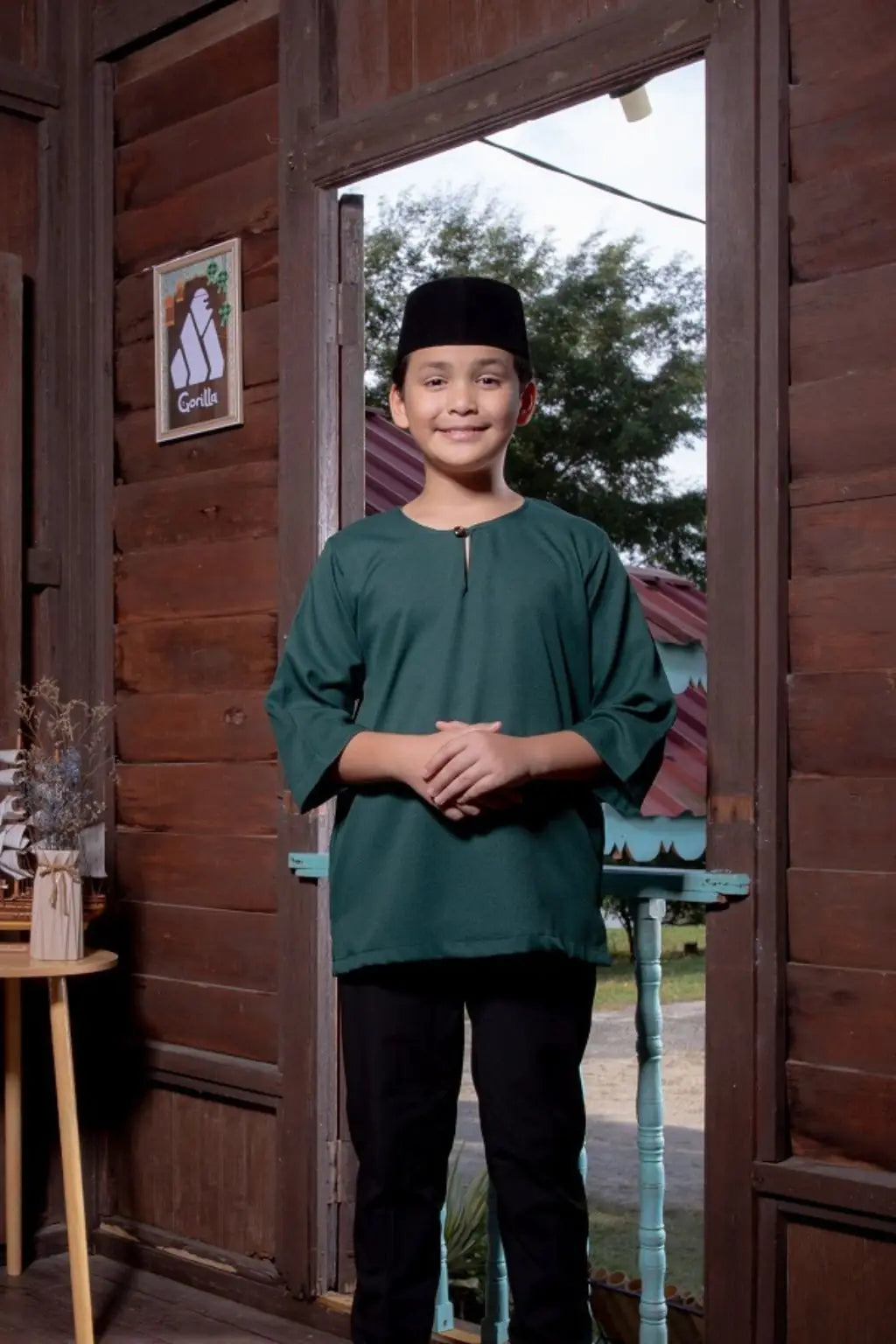 Kurta Gorilla - Kanak-kanak - Emerlad Green