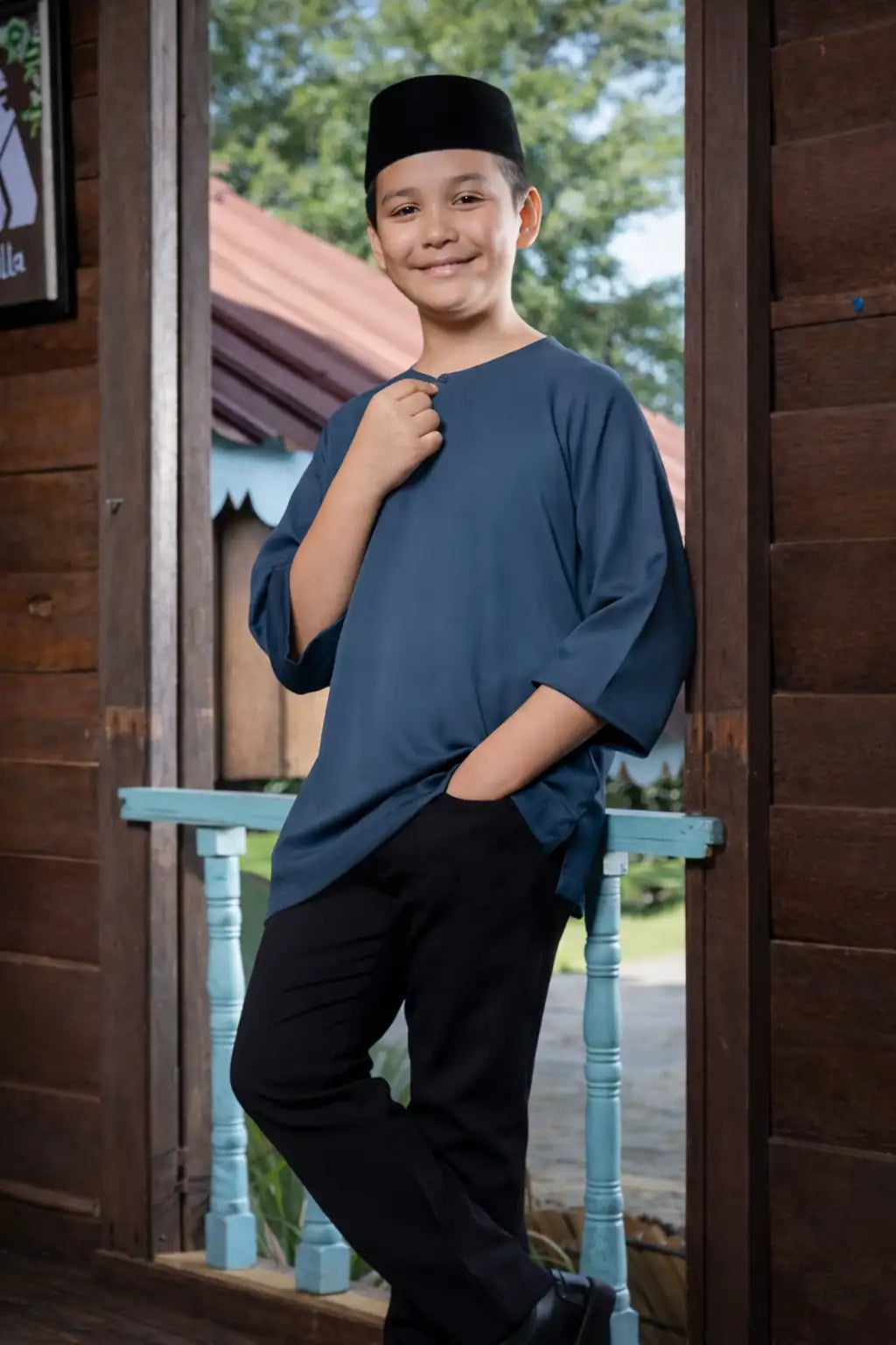 Kurta Gorilla - Kanak-kanak - Ash Blue