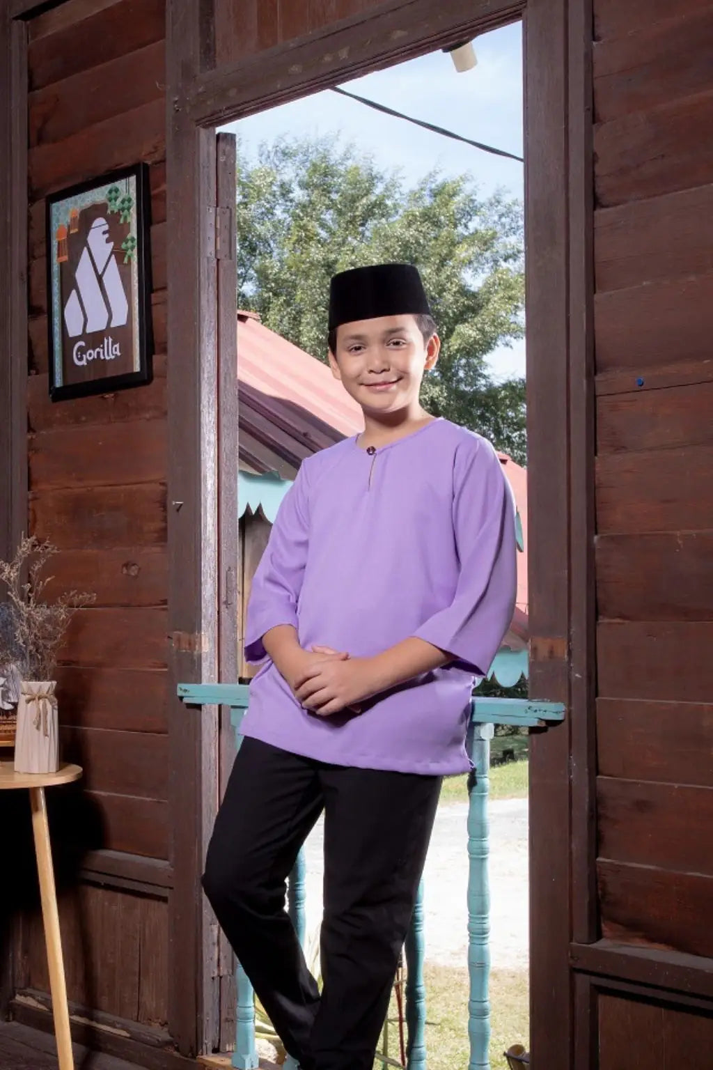 Kurta Gorilla - Kanak-kanak - Lilac