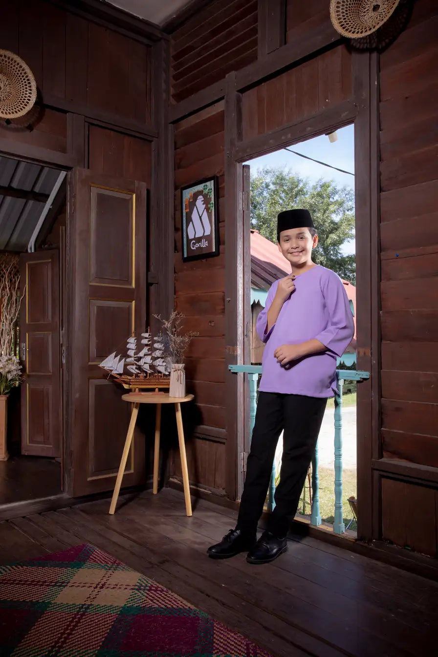 Kurta Gorilla - Kanak-kanak - Lilac