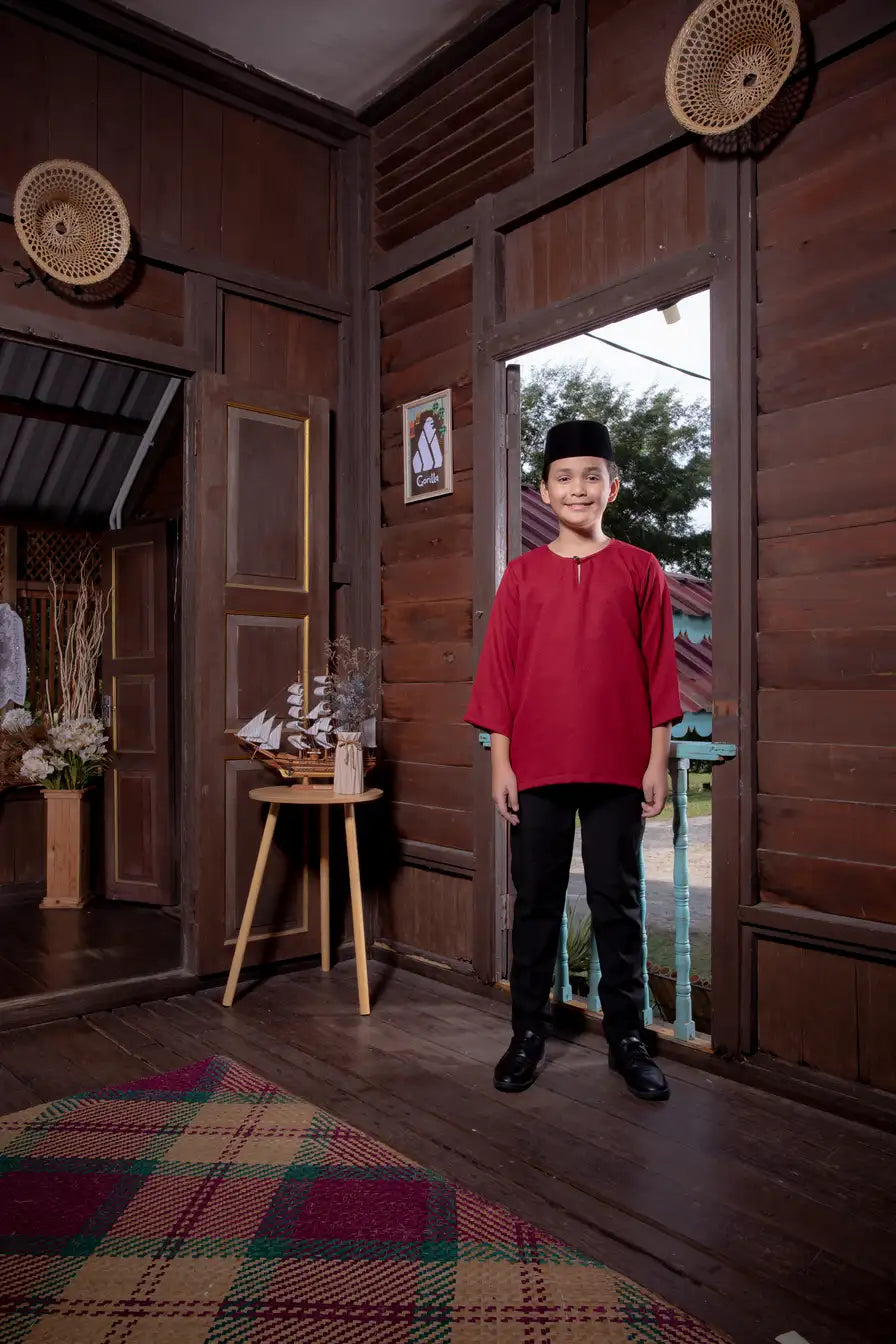 Kurta Gorilla - Kanak-kanak - Maroon