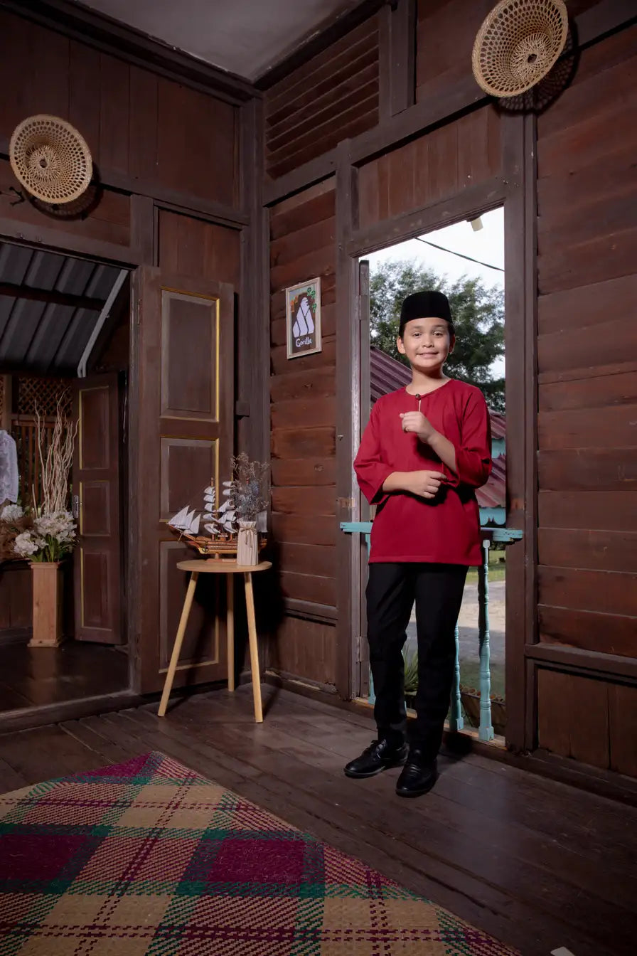 Kurta Gorilla - Kanak-kanak - Maroon