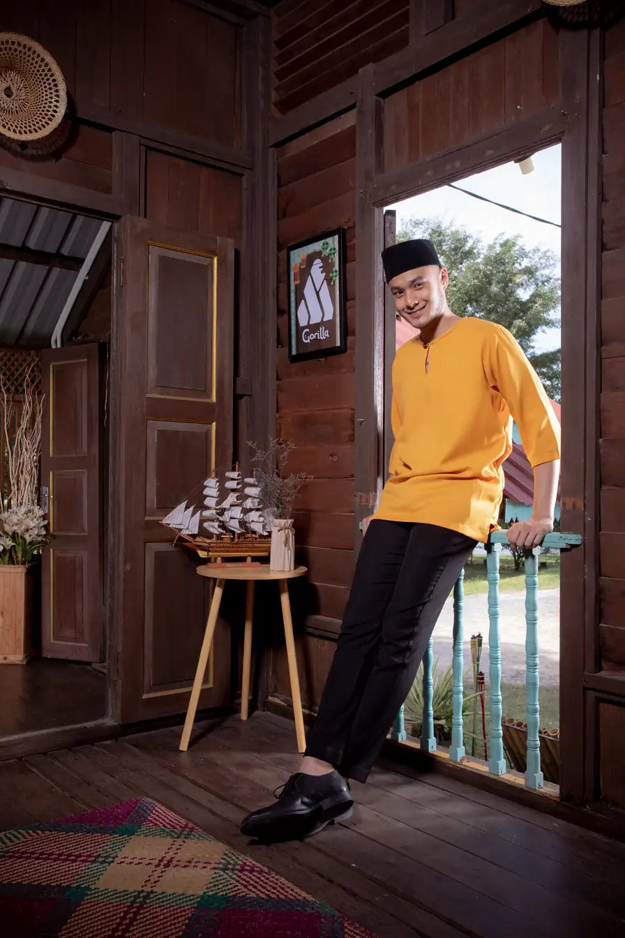 Kurta Gorilla - Dewasa - Mustard