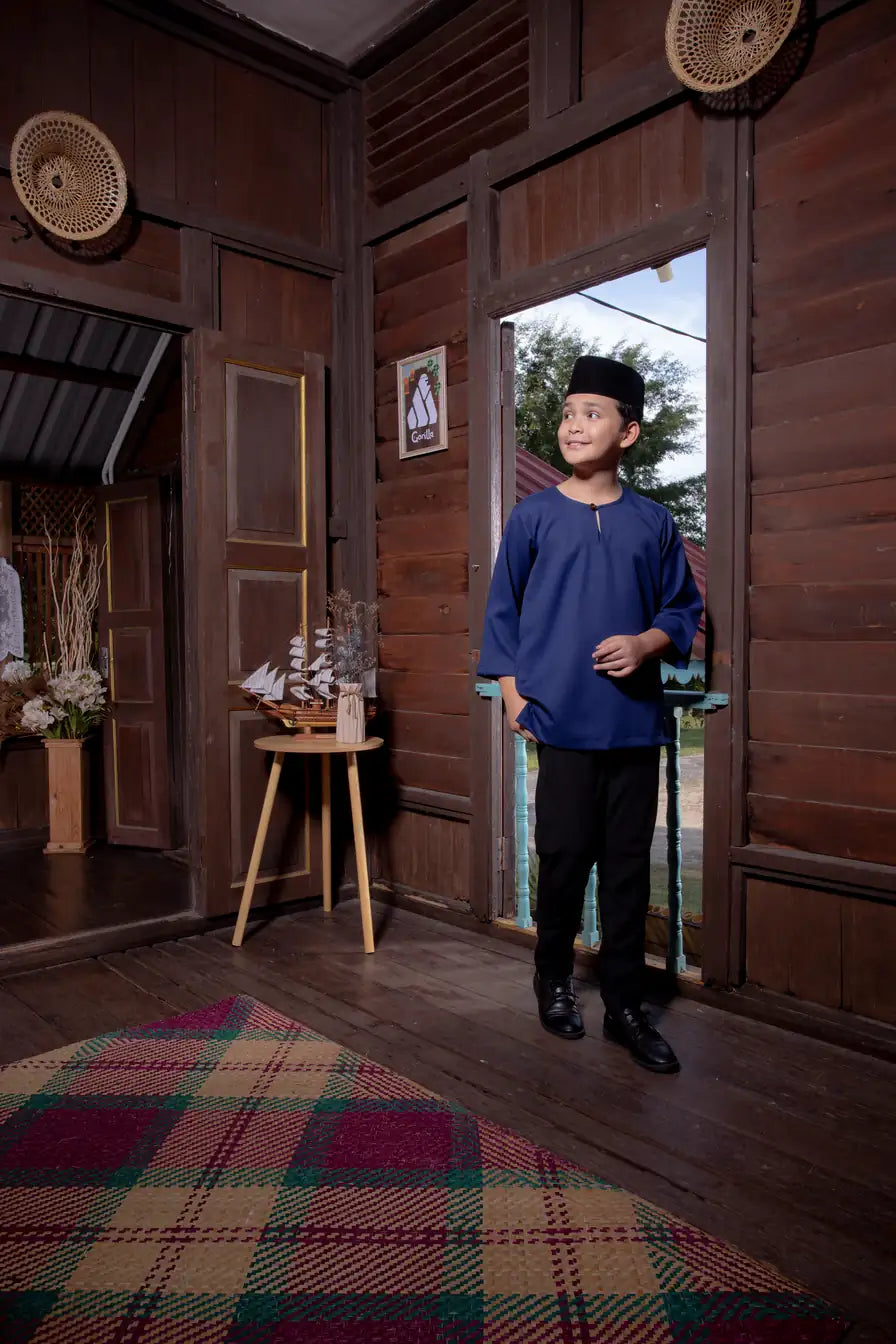 Kurta Gorilla - Kanak-kanak - Navy Blue