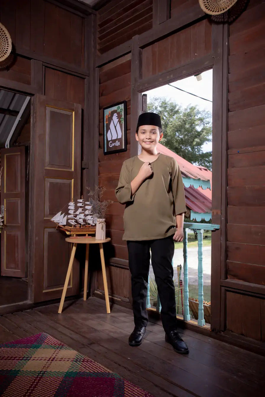 Kurta Gorilla - Kanak-kanak - Olive Green