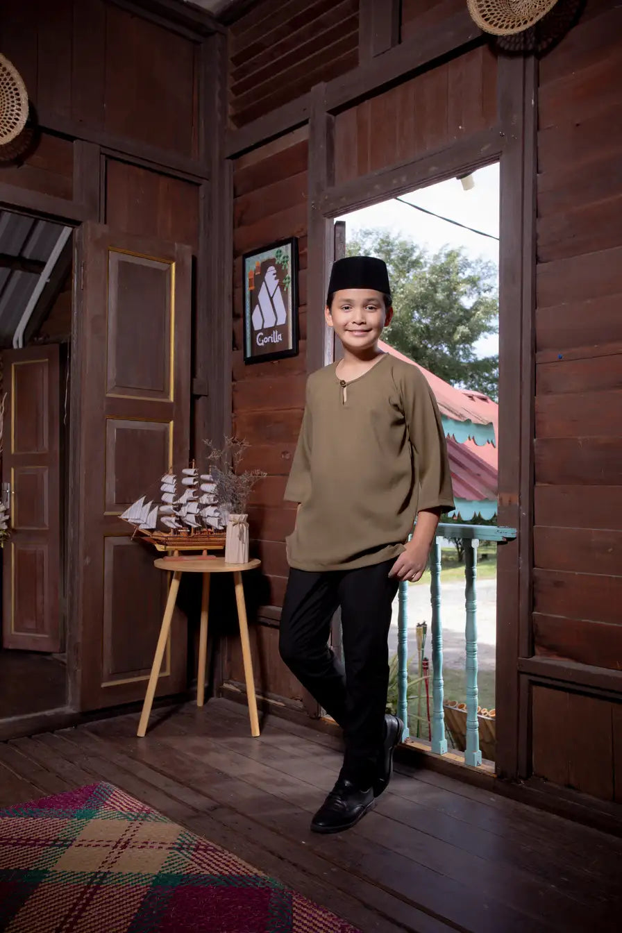 Kurta Gorilla - Kanak-kanak - Olive Green