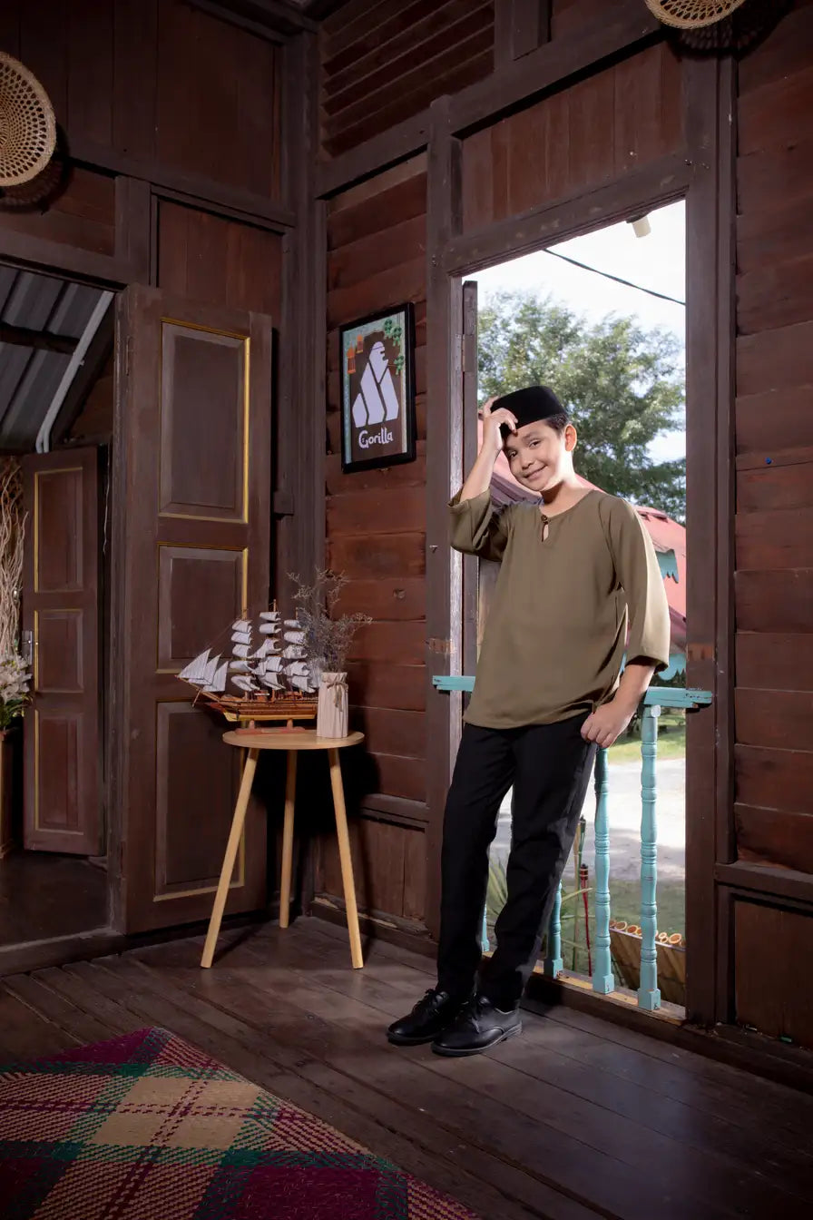 Kurta Gorilla - Kanak-kanak - Olive Green