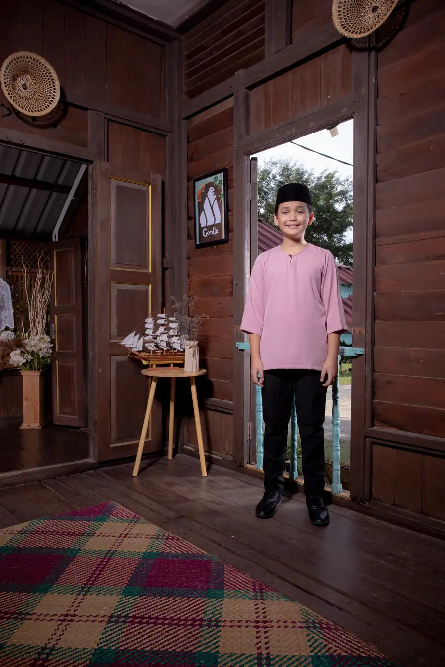 Kurta Gorilla - Kanak-kanak - Rose Pink
