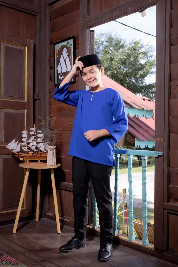 Kurta Gorilla - Kanak-kanak - Royal Blue