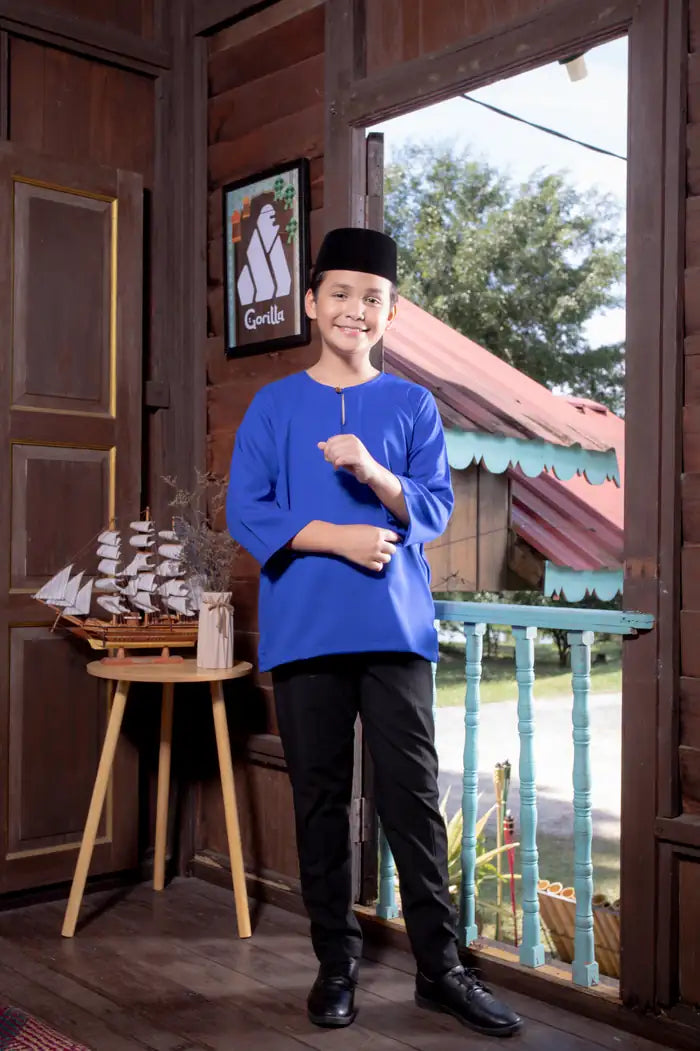 Kurta Gorilla - Kanak-kanak - Royal Blue