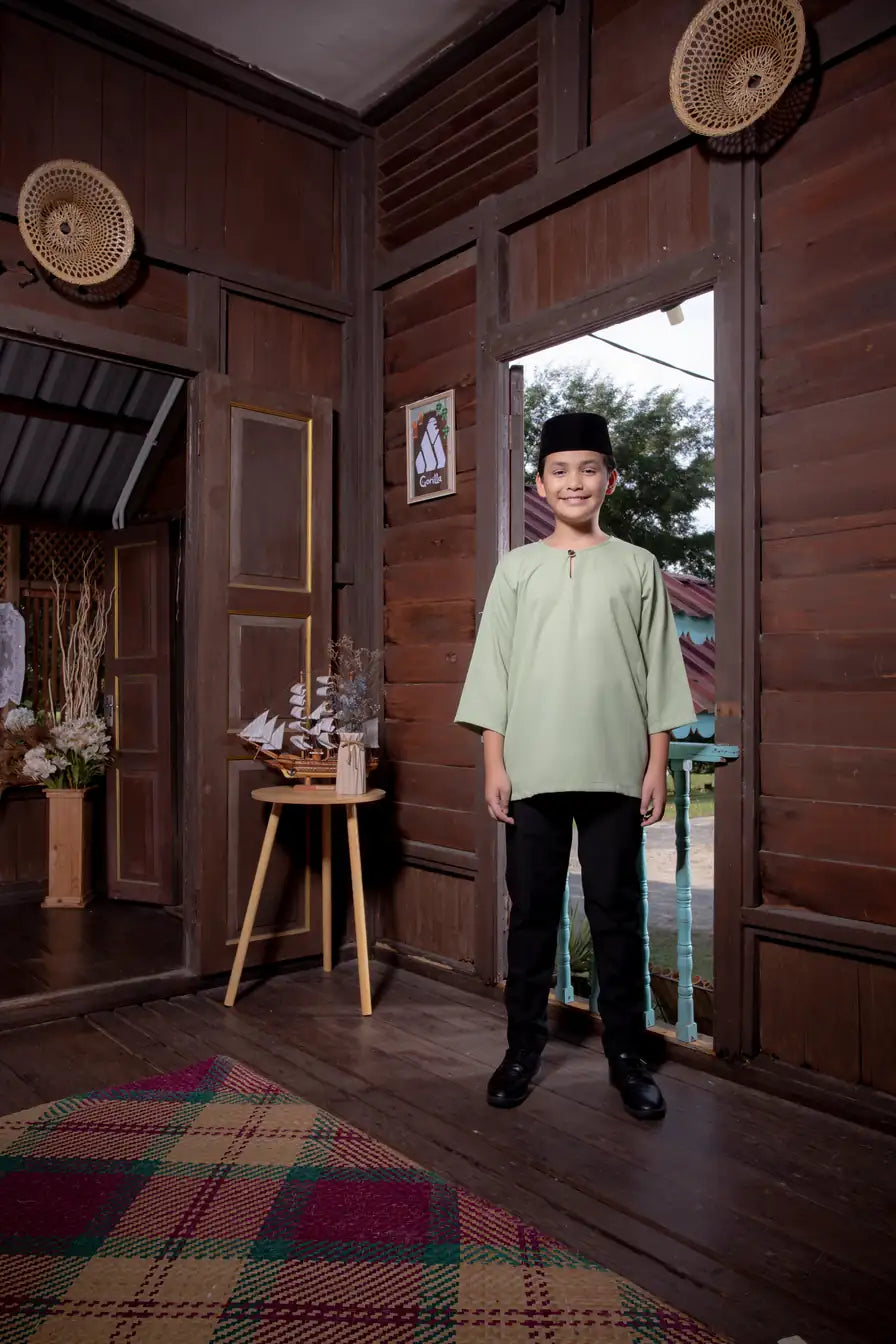 Kurta Gorilla - Kanak-kanak - Soft Green