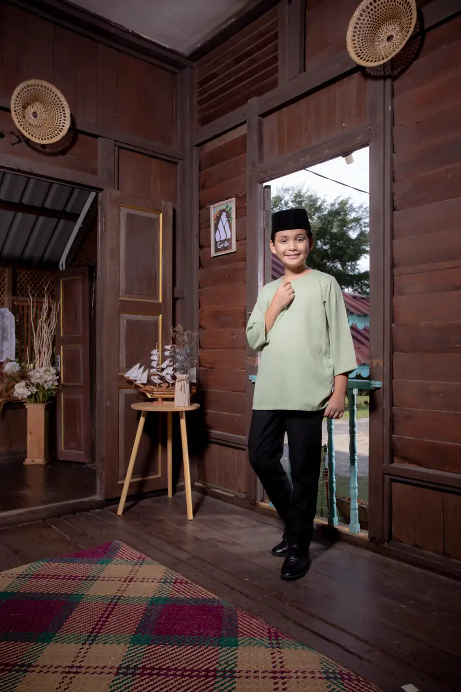 Kurta Gorilla - Kanak-kanak - Soft Green