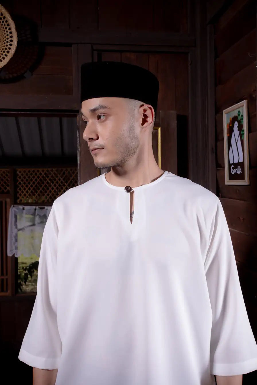 Kurta Gorilla - Dewasa - White